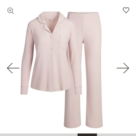 SKIMS Soft Lounge Rib Sleep Set- S - Picture 6 of 8